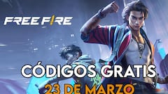 Free Fire | Códigos de hoy jueves 23 de marzo de 2023: recompensas gratis
