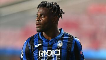 Duván Zapata, en duda para el debut de Atalanta en Serie A