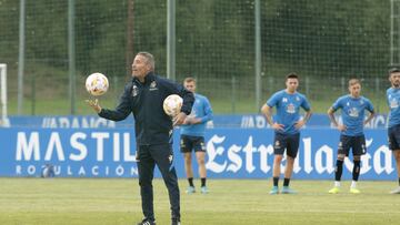 Entrenamiento Deportivo de La Coruña. Óscar Cano