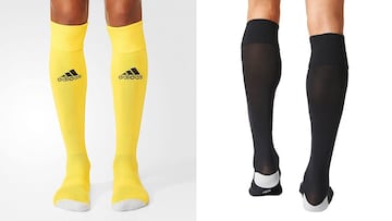 Estas medias de fútbol Adidas con 9.000 opiniones son acolchadas, elásticas y transpirables