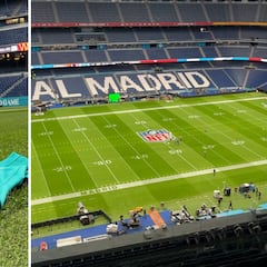 Bernabéu’s mind-blowing before-and-after transformation for NFL Madrid Game