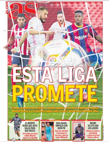 Las portadas de AS de septiembre