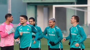 Llorente, Cucho y Bartra, en la sesión.