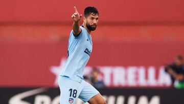 Felipe durante el partido contra el Mallorca. 