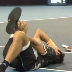 Garin se lesionó y debió abandonar en primera ronda