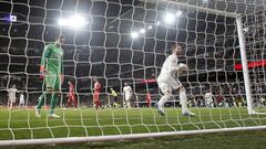 Ramos celebra su primer gol al Girona.