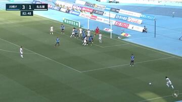 El golazo en Japón que explota las redes sociales asiáticas