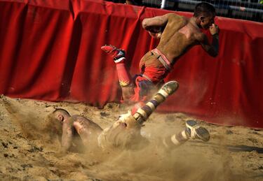 Las imágenes más salvajes del Calcio Storico Fiorentino