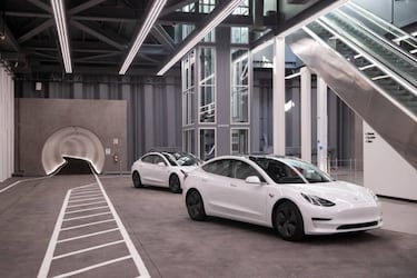 La red de túneles bajo las Vegas con coches Tesla ha sido aprobada