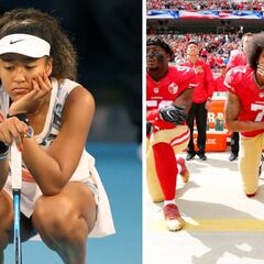 Osaka: "Ha tenido que ocurrir un asesinato ante una cámara para escuchar a Kaepernick"