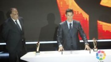 Tebas y los premios LFP: "Si el voto es libre, Cristiano no gana"