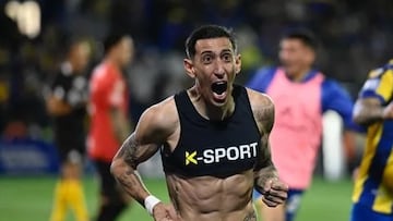 Di María, exprimido