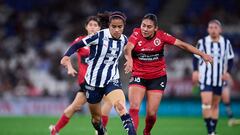 Rayadas rescató empate ante Tijuana con 10 jugadoras