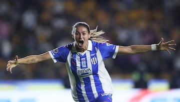 during the game Tigres UANL vs Monterrey, corresponding to Round 16 of the Torneo Apertura 2023 of the Womens Liga BBVA MX, at Universitario Stadium, on October 19, 2023.
<br><br>
durante el partido Tigres UANL vs Monterrey, correspondiente a la Jornada 16 del Torneo Apertura 2023 de la Liga BBVA MX Femenil, en el Estadio Universitario, el 19 de Octubre de 2023