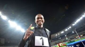 El qatar&iacute; Barshim, vencedor en la Diamond League de Shanghai. 