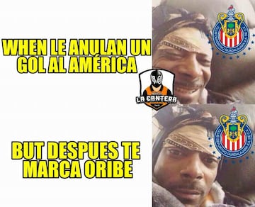 El humor de los memes no perdonan a Chivas y América