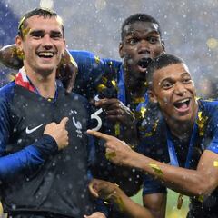 Pogba: "Griezmann, Mbappé y Varane lo merecen más que yo"