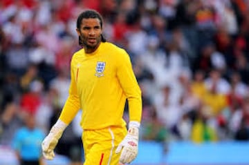 El portero inglés disputó el encuentro entre Inglaterra y Alemania en el que los británicos cayeron 4-1 en los Octavos de Final del Mundial de Sudáfrica 2010.