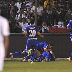 El gol más importante de Vargas en la Universidad de Chile