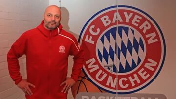 05/12/16 BALONCESTO  ENTREVISTA A  Aleksandar Dordjevic ENTRENADOR DEL FC BAYERN MUNICH Basketball Interview, Diario AS Audi Dome, Muenchen  Basketball, Sport,  im Bild: 
  Aleksandar Dordjevic (FCB Basketball)
 *Copyright by:  Philippe Ruiz
 Oberbrunner 