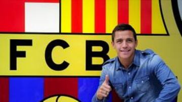 Alexis llega a Barcelona: "Es mi sueño desde pequeño"
