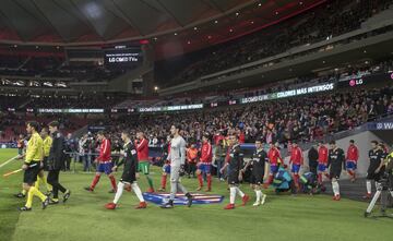 Atlético de Madrid-Sevilla en imágenes