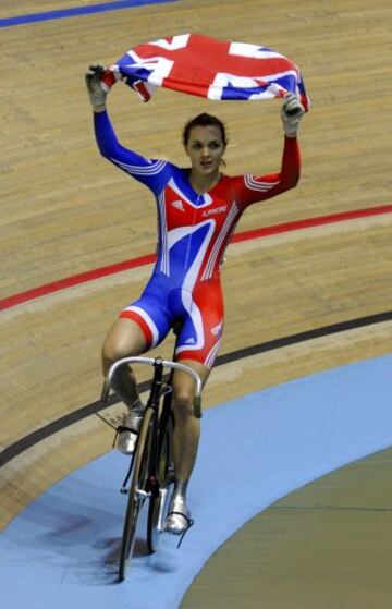 Victoria Pendleton got used to success with her carbon fibre companion.