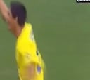 El gol que hizo ídolo de Las Palmas al 'curicano' Quiroga