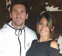 Messi sube una foto de la serie española que está viendo y su mujer le llama "traidor"