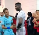 Neymar, emocionado al ver a Mourinho: atención al saludo
