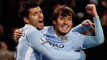 David Silva y Hart mantienen líder al Manchester City