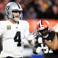 Los Raiders sacan victoria de último segundo ante los Browns