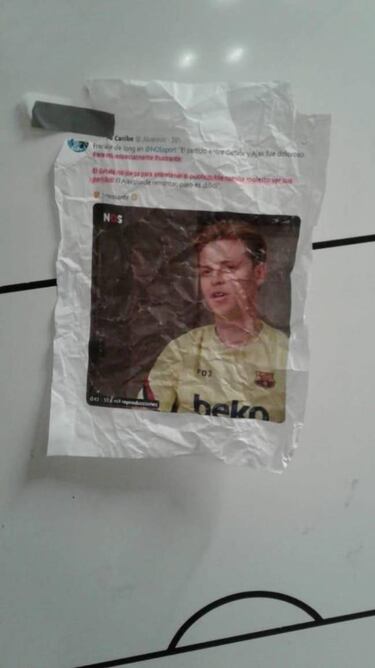 Getafe stuck up De Jong's derogatory words in their Ajax dressing room