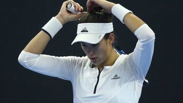 La tenista espa&ntilde;ola Garbi&ntilde;e Muguruza.