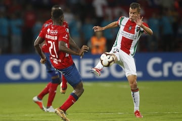 Independiente Medellín y Palestino empataron 1-1 en el Atanasio Girardot por la vuelta de la Fase II de Copa Libertadores y el equipo chileno se impuso 1-4 en los penales, avanzando a la próxima ronda del torneo.