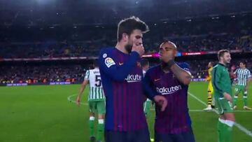 Piqué: "Vidal debe entender que otros también hacen méritos"