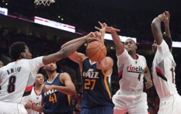 Duelo de "aspirantes a aspirante" en el Oeste: un genial Lillard lideró a los Jazz en un excelente partido de baloncesto.