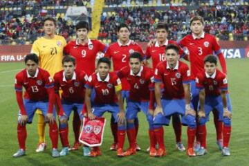 Chile - Estados Unidos en imágenes