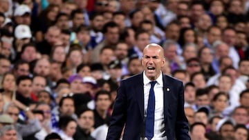 Zinedine Zidane, entrenador francés.