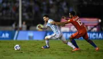 Eliminatorias: Argentina - Chile en imágenes