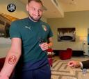 Donnarumma, las paces con el Milan 'cuestan' un tatuaje