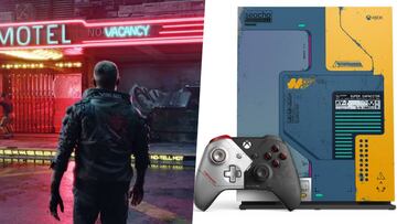 La Xbox One X de Cyberpunk 2077 esconde un secreto que solo se puede ver con radiación UV