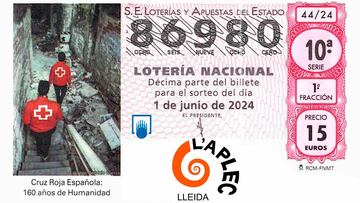 Sorteo Extraordinario de Lotería Nacional de la Cruz Roja