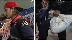 Halilovic incendia las redes: salió con una bolsa del Real Madrid