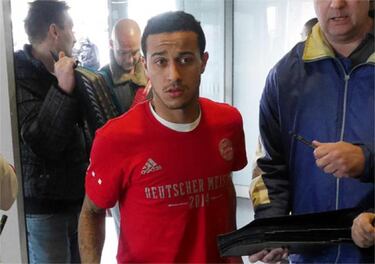 Thiago Alcántara lloró por no ir en la lista de España