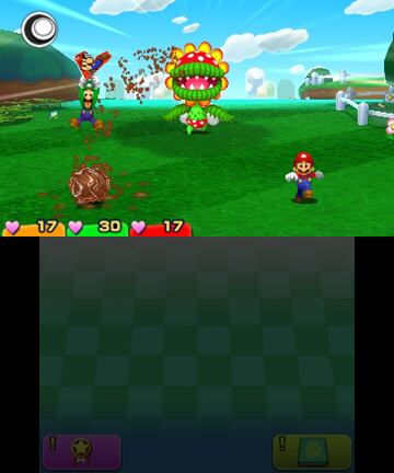 Captura de pantalla - Mario & Luigi: Paper Jam Bros. (3DS)