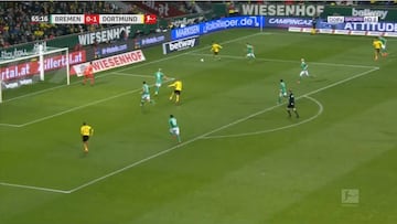 El gol de Haaland que hace historia en la Bundesliga: puede convertirse en el traspaso récord