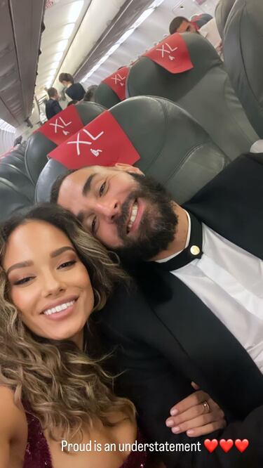 La reaccin de la novia de Benzema despus de que ganase el Baln de Oro