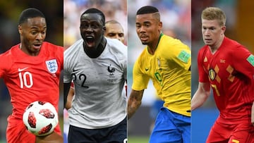 El actual campeón de Inglaterra mandó a 16 de sus elementos a esta Copa del Mundo, cifra máxima a nivel de clubes. Sólo cinco de ellos han sido eliminados.