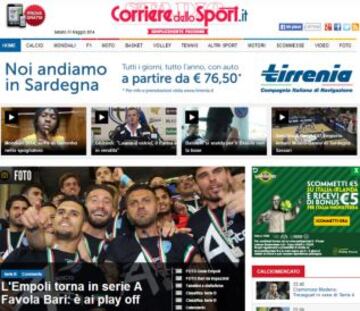 Portadas de la prensa extranjera